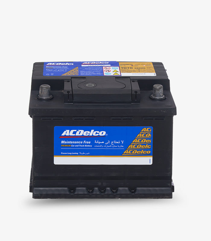 بطارية ايه سي ديلكو 70 واطي عدله (TD70 / 62 AH L)