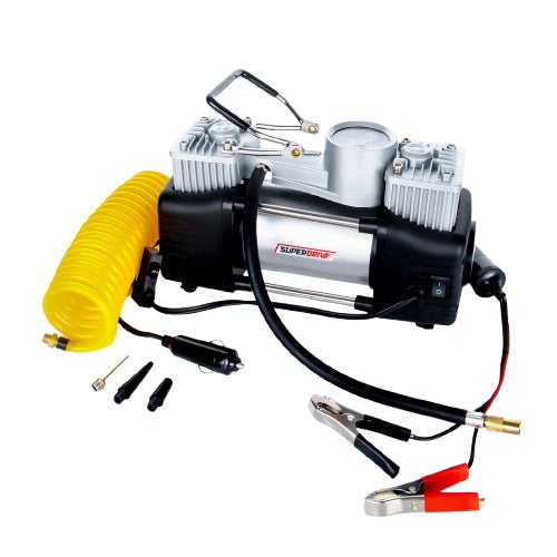 سوبردرايف كومبروسر هواء 2 سلندر  ، 12 فولت